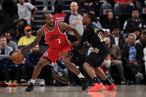 世界杯淘汰赛资格-伦纳德谈加兰：非常有天赋的后卫，他的特质是快船所需要的